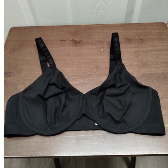 NWOT Wacoal Size 34D Black Shape Revelation Uneven Breasts Underwire Bra - Picture 2 of 7